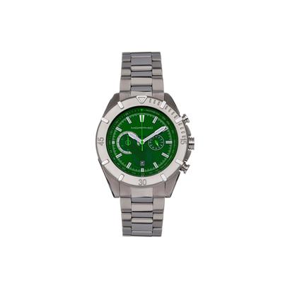 Morphic Morphic M94 Series Chronograph Bracelet Watch w/Date Green One Size MPH9404