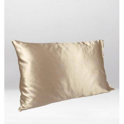 Pure Pillowcase Silk/Satin in White | Queen | Wayfair PURE SILK Pillowcase, Champagne, Queen