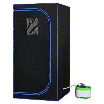 SereneLife Portable Steam Sauna | 70.9 H x 35.4 W x 35.4 D in | Wayfair SLISAU35BK
