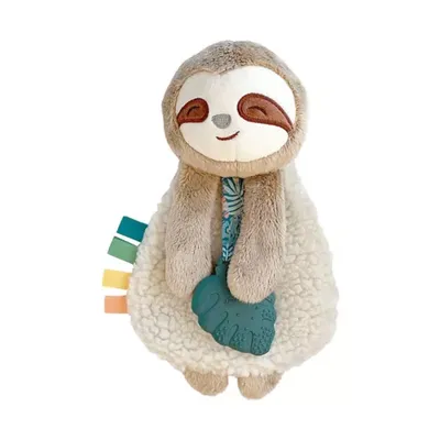Itzy Ritzy® Kids Baby Sloth Lovey Plush Teether Toy