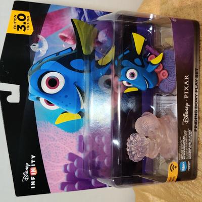 Disney Video Games & Consoles | Nib Disney Pixar Finding Dory Play Set Edition 3.0 Includes Dory And A Game | Color: Blue/Yellow | Size: Os