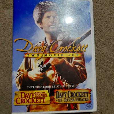 Disney Other | Davy Crockett Two Movie Set | Color: Cream | Size: Os
