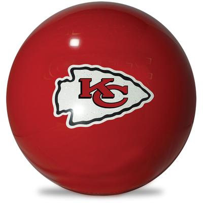Kansas City Chiefs Engraved Bowling Ball