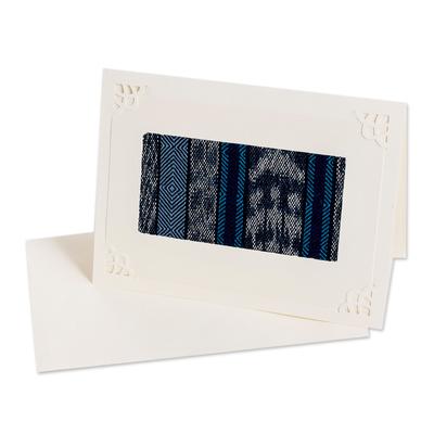 Details,'Handcrafted Cotton-Accented Greeting Card'