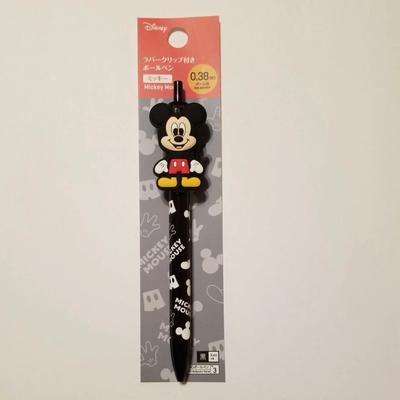 Disney Office | Disney Mickey Mouse Pen With Clip On | Color: Black | Size: Mickey Pen With Clip