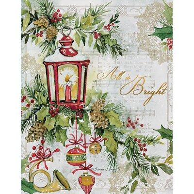The Holiday Aisle® All Is Bright Boxed Christmas Card | 1.5 H x 5.9 W x 7.64 D in | Wayfair 1004891