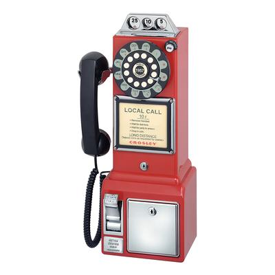 Crosley Radio Red - Red 1950s Pay Phone