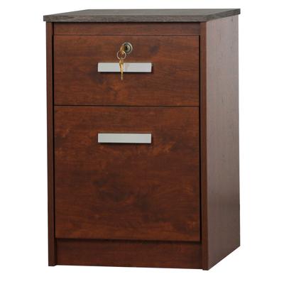 Kenneth 2-Drawer Filing Cabinet by Saint Birch in Cherry