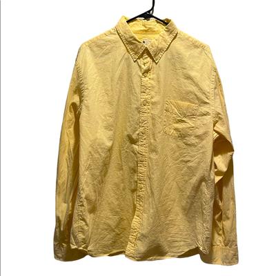 J. Crew Shirts | Light Yellow J. Crew Mens Casual Button Down Shirt | Color: Yellow | Size: Xl