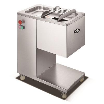 KWS KitchenWare Station KWS Commercial 1950W 7mm Meat Slicer 794 Lbs/Hr Electric Fresh Meat Cutter in Gray | 28.5 H x 22 W x 12.5 D in | Wayfair