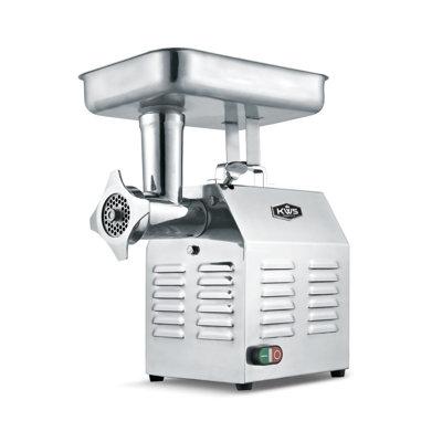 KWS KitchenWare Station KWS Commercial 550W 0.75HP Electric Meat Grinder 200 lbs/hr Heavy Duty Meat Grinder in Gray | Wayfair TC-8