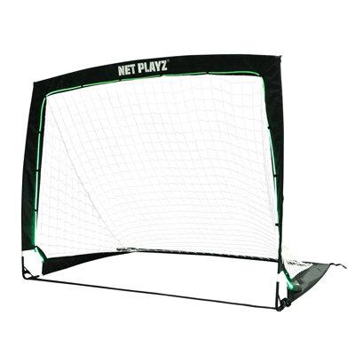 Net Playz Portable Soccer Goal Plastic in Black | 36 H x 48 W x 36 D in | Wayfair NOS34140
