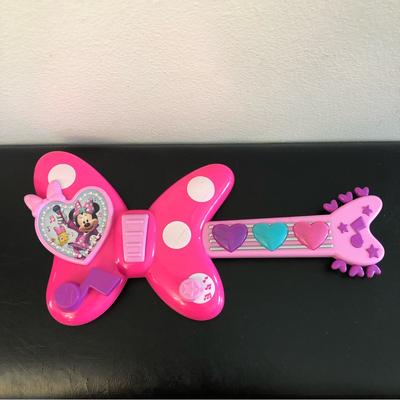 Disney Toys | Disney's Minnie Mouse Bow-Tique Rockin' Guitar | Color: Pink | Size: Os
