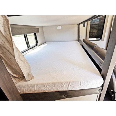 8" Memory Foam Mattress - Camper Sleep Adventure/Graphite Infused Mattress/Travel Bed | 75 H x 70 W 8 D in Wayfair CS-8ADV -70x75 - RV/King