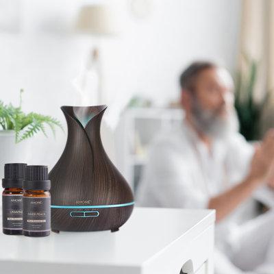 Aholicdeals Set Of 6 Yoga Aromatherapy Essential Oil Gift Set | 9.5 H x 9 W x 2 D in | Wayfair AM-6BOSEOS-TBH