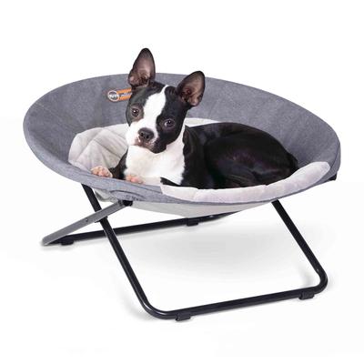 Cozy Elevated Pet Dog Raised Cot by K&H Pet Products in Gray (Size MEDIUM)