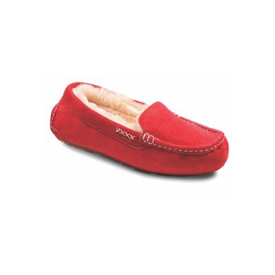 Women's Bella Flats And Slip Ons by Old Friend Footwear in Ruby Red (Size 12 M)