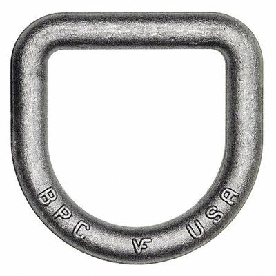 BUYERS PRODUCTS B40R D-Ring,Unfinished,5/8" dia,16000 lb. Cap