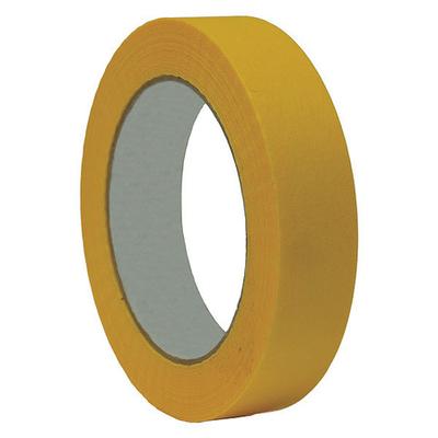 ZORO SELECT TC060-1.5" X 60YD Masking Tape,1 1/2" W,60 yd L,Yellow