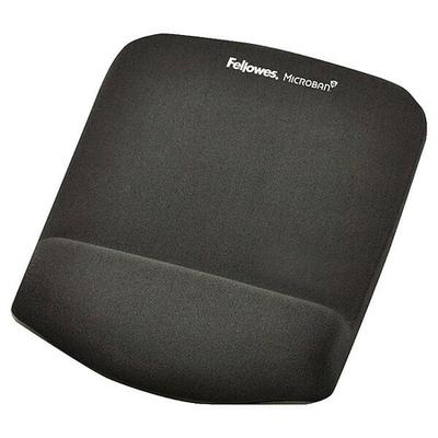 FELLOWES 9252201 Mousepad w/Wrist Support,Graphite