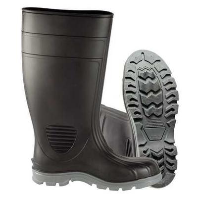 TALON TRAX 21DL15 Size 13 Men's Steel Rubber Boot, Black