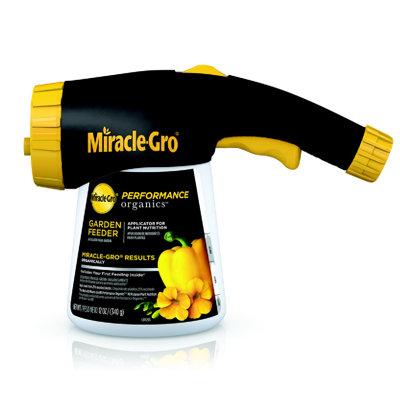 Miracle-Gro Performance Organics Garden Feeder Growing Kit in Black | 8 H x 10 W x 5 D in | Wayfair 3003410