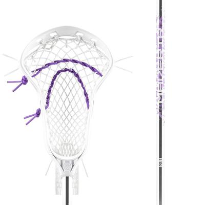 Maverik Ascent ST Women's Complete Lacrosse Stick White/Purple