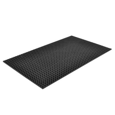 NoTrax T25S0035BL Apex Challenger Anti-Fatigue Floor Mat - 3' x 5', Rubber, Black