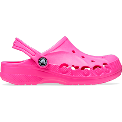 Crocs Electric Pink Kids' Baya Clog Shoes