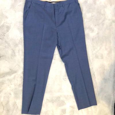 Ralph Lauren Pants | Light Blue Ralph Lauren 38w/30l Slim Fit Mens Dress Pants | Color: Blue | Size: 38
