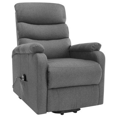 Latitude Run® Power Lift Recliner Electric Lift Chair for Home Theater Cinema Fabric in Gray | 58 W in | Wayfair E980624C696B4286A70955040A12B91A