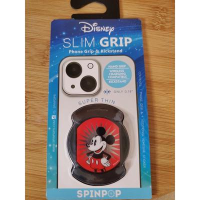 Disney Cell Phones & Accessories | Disney Mickey Mouse And Friends Slim Grip Spinpop Hand Grip Kickstand | Color: Tan | Size: Os