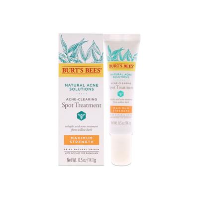 Plus Size Women's Natural Acne Solutions Spot Treatment Cream -0.5 Oz Cream by Burts Bees in O