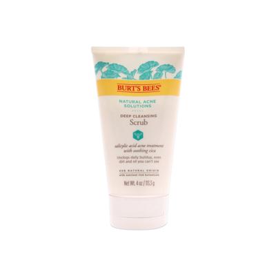 Plus Size Women's Natural Acne Solutions Pore Refining Scrub -4 Oz Scrub by Burts Bees in O