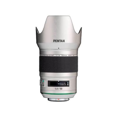 Pentax HD-D FA 50mm F1.4 SDM AW Edition Lens Silver 23340
