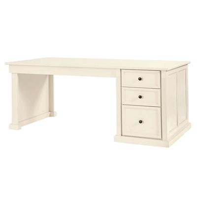Tuscan Desk Return - Off White - Ballard Designs - Ballard Designs
