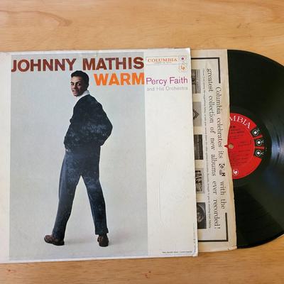 Columbia Media | Johnny Mathis Warm Lp 1957 Columbia Cl 1078 Pop Music Lp1 | Color: Brown/Tan | Size: Os