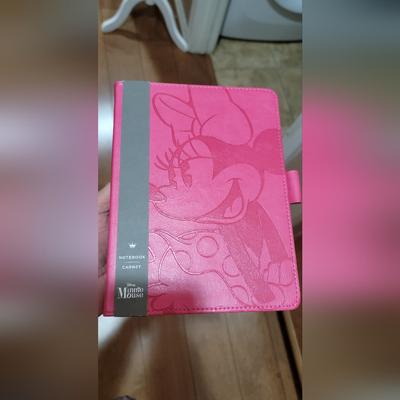 Disney Office | Minnie Mouse Notebook | Color: Pink | Size: Os