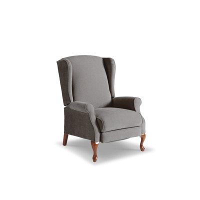 La-Z-Boy Kimberly High Leg Reclining Chair Polyester in White | Wayfair 028916 C186153 FN 007