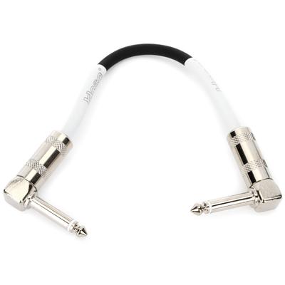 Hosa CPE-106 Guitar Pedalboard Patch Cable - Right Angle to Right Angle - 6 inch
