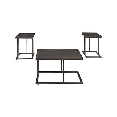 Signature Design by Ashley Furniture Dining Tables Bronze - Airdon Three-Piece Table Set