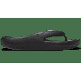 Crocs Black Mellow Recovery Flip Shoes