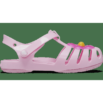 Crocs Flamingo Toddler Isabella Charm Fisherman Sandal Shoes