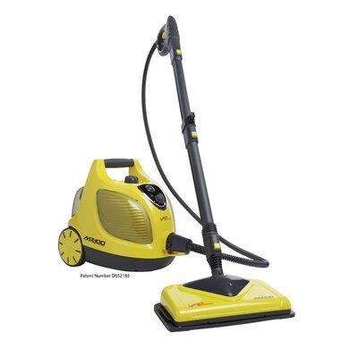 Vapamore Primo Steam Cleaning System in Gray/Yellow, Size 15.0 H x 12.0 W x 12.0 D in | Wayfair MR-100 Primo