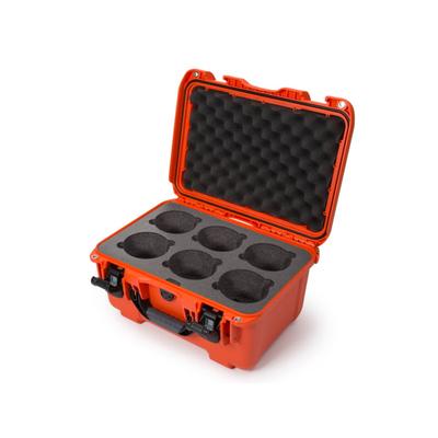 Nanuk Case 918 w/foam insert for 6 Lens Orange Medium 918S-080OR-0A0-19337