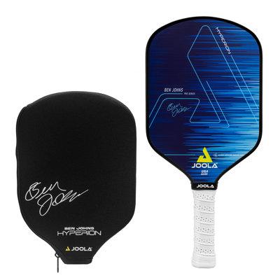 Joola USA JOOLA Ben Johns Hyperion Carbon Surface 16 Pickleball Paddle - Includes Custom Paddle Cover in Blue | 16.5 H x 7.5 W x 0.629 D in | Wayfair