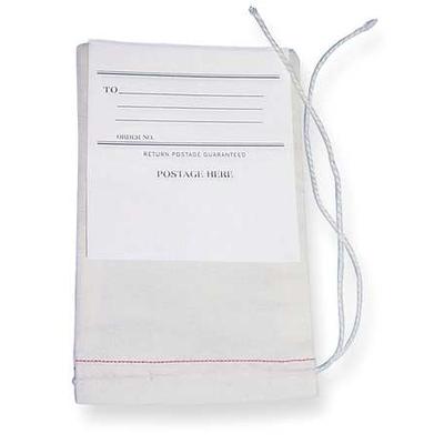 MIDWEST PACIFIC MP-46MB1 Drawstring Mailing Bagw/ Tag,6x4in,PK100