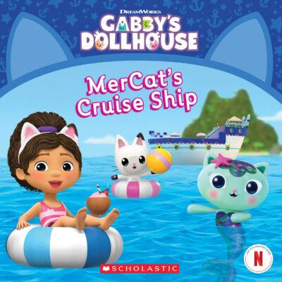 Gabby's Dollhouse: MerCat's Cruise Ship (paperback) - by Gabhi Martins