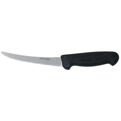 DEXTER RUSSELL 27283 Boning Knife,Black,6 In.