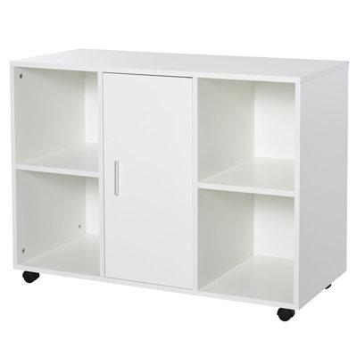 Latitude Run® Kendasia 39.25  Wide Mobile File Cabinet Wood in White | 28 H x 39.25 W x 15.75 D in | Wayfair 9FF7F79C79184605889379CF28BDC0A0